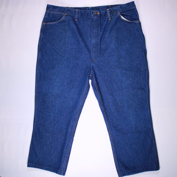Wrangler Other - Vintage 70s-80s Wrangler Brand Jeans‎ Mens 44 Blue Regular Classic-41.5x24.5